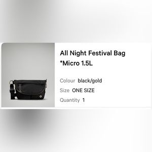 Lululemon All Night Festival micro 1.5L